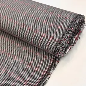 Tartan check black/white