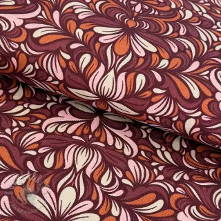 Dekorativna tkanina Boho rosewood