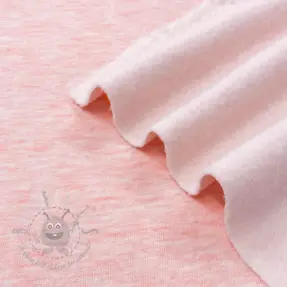 Triko materijal čupav JOGGING rose melange