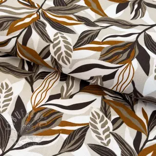 Dekorativna tkanina Leaves taupe