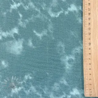 Tetra Tkanina/Muslin TIE DYE dark cyan