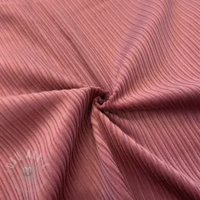 Baršun STRIPE dark rose