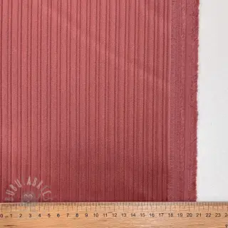 Baršun STRIPE dark rose