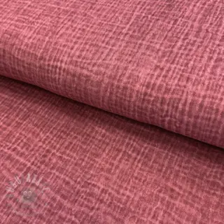 Tetra Tkanina/Muslin STONE WASHED light rose