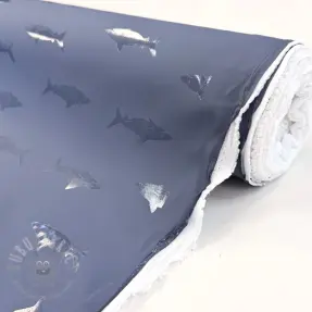 Tkanina za kabanice Shark navy