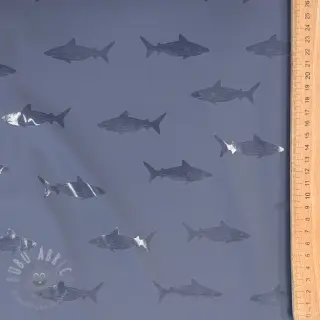Tkanina za kabanice Shark navy