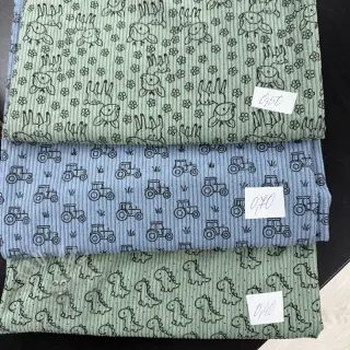 Paket tkanina rebrasti STRETCH 121