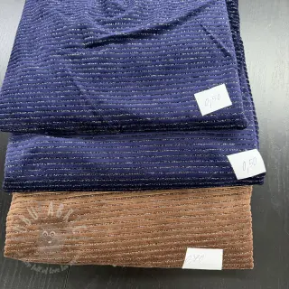 Paket tkanina VELVET LUREX 001