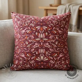Dekorativna tkanina Boho rosewood
