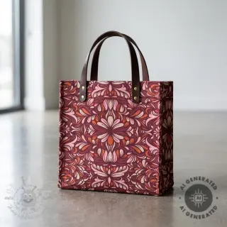 Dekorativna tkanina Boho rosewood