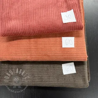 Paket tkanina rebrasti pliš 192