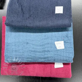 Paket tkanina rebrasti pliš 197