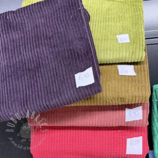Paket tkanina rebrasti pliš 200