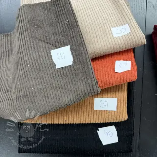 Paket tkanina rebrasti pliš 202