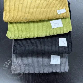 Paket tkanina rebrasti pliš 203