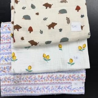 Paket tkanina dvostruka gaza ORGANIC 629