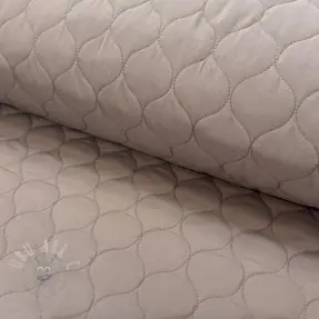 Prošivena tkanina Round taupe
