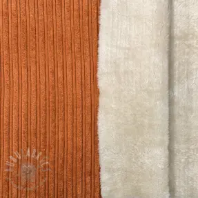Rastezljivi baršun Cofur fleece brick
