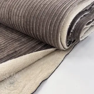 Rastezljivi baršun Cofur fleece dark brown