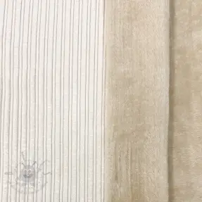 Rastezljivi baršun Cofur fleece off white