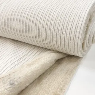 Rastezljivi baršun Cofur fleece off white