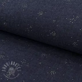 Pamuk JEANS Glitter small dots