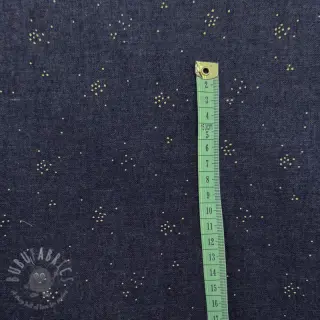 Pamuk JEANS Glitter small dots