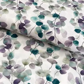 Pamuk Eucalypt white digital print