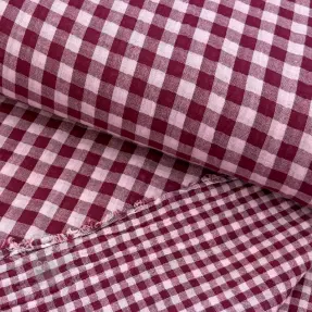 Tetra Tkanina/Muslin YARN DYED Stripes and checks design F