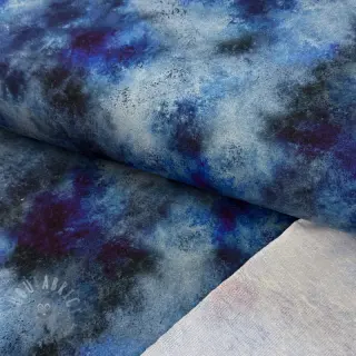 Triko TIE-DYE blue digital print