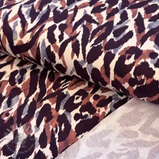 Triko Abstract animal brown digital print