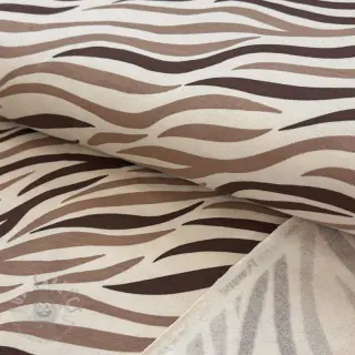 Triko materijal čupav Animal skin brown SIMPLY NATURAL