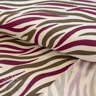 Triko materijal čupav Animal skin burgundy SIMPLY NATURAL