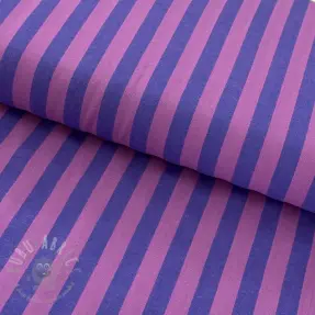 Pamučna tkanina YARN DYED BIG Stripes purple