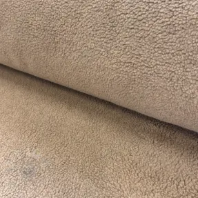 Tkanina za kapute TEDDY BEIGE MELANGE