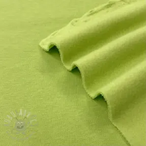 Triko materijal čupav JOGGING lime