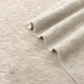 Triko materijal čupav JOGGING beige melange