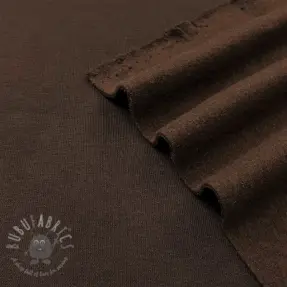 Triko materijal čupav JOGGING dark brown