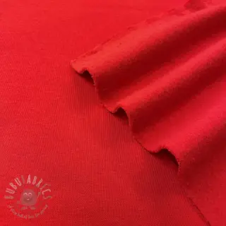Triko materijal čupav JOGGING red