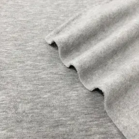 Triko materijal čupav JOGGING light grey melange