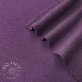 Triko materijal čupav JOGGING dark purple