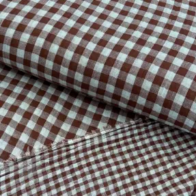 Tetra Tkanina/Muslin YARN DYED Stripes and checks design E