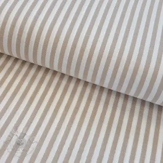 Tetra Tkanina/Muslin YARN DYED Summer stripe beige