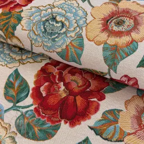Dekorativna tkanina jacquard Ashley blanc