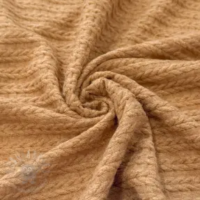 Pletenina LIGHT ANGORA CABLY beige