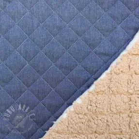 Prošivena tkanina DENIM blue