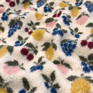 Tkanina za kapute TEDDY JACQUARD Pretty mix design E