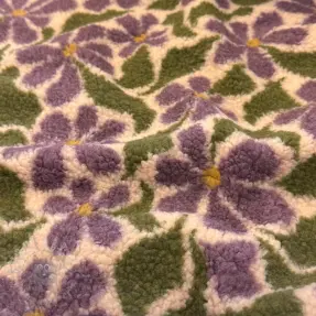 Tkanina za kapute TEDDY JACQUARD Pretty mix design B