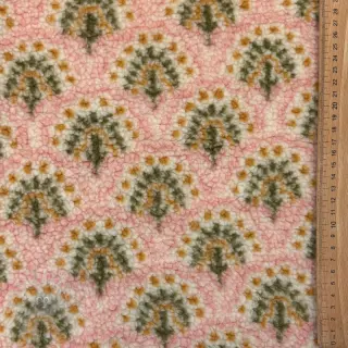 Tkanina za kapute TEDDY JACQUARD Pretty mix design A