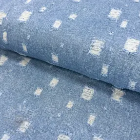 JEANS DAMAGED light blue